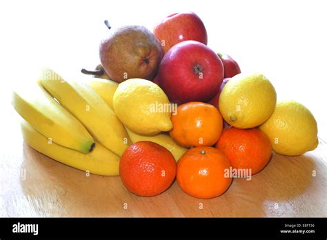 Fruit As Part Of A Healthy Diet Including Apples Oranges Bananas Pears