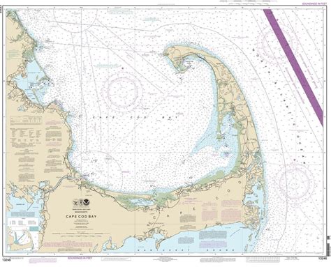 2013 Nautical Chart Map Of Cape Cod Bay Massachusetts Etsy