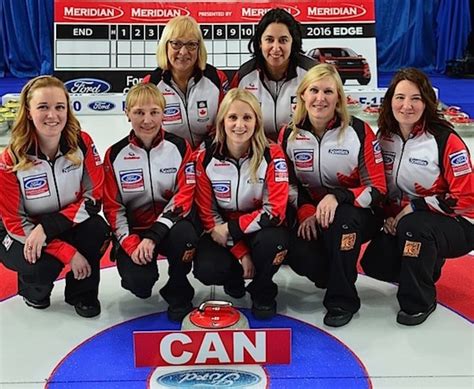 Curling Canada 2016 Canadian Womens Team