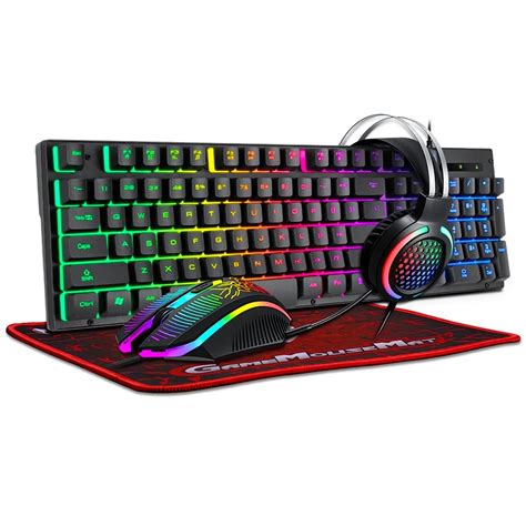T Wolf Tf400 Gaming Combo 4in1 Rimedia