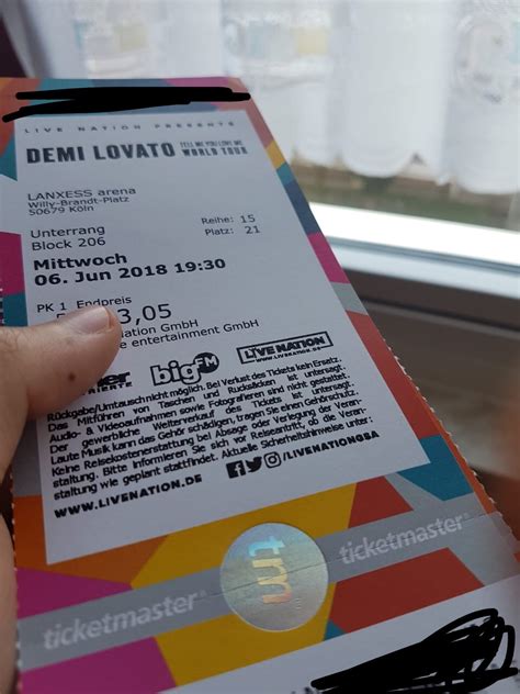 Go to ticketmaster to sell the tickets yourself and get paid directly. Sind diese Tickets gefälscht? (Ticket, Köln, Original)