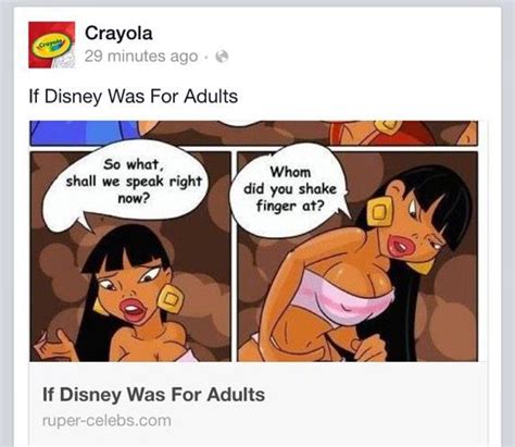 Crayolas Fb Page Hacked Off Color Sex Jokes Naturally