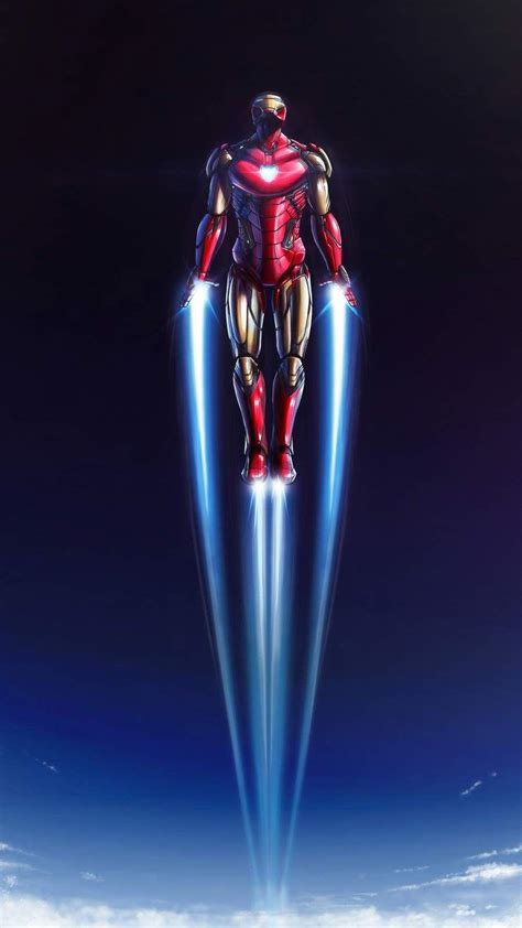 Iron Man Flying Iphone Wallpapers Wallpaper Cave