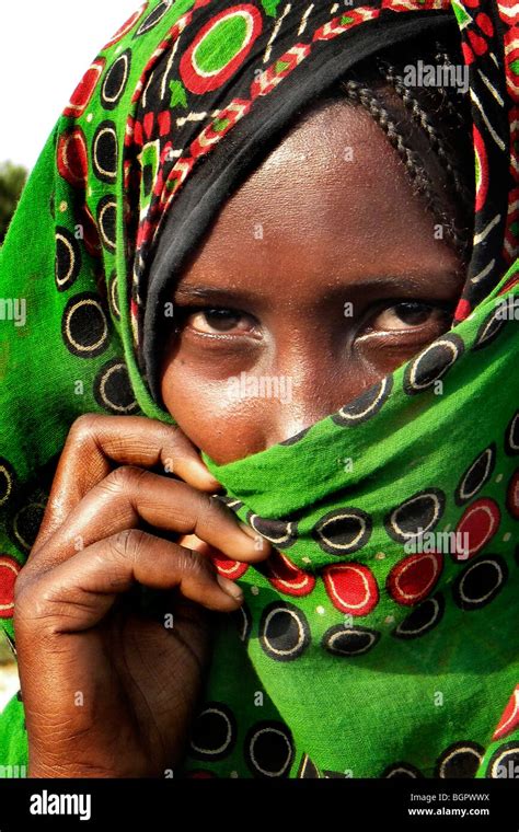 Portrait Afar Woman Danakil Ethiopia Stock Photo Alamy