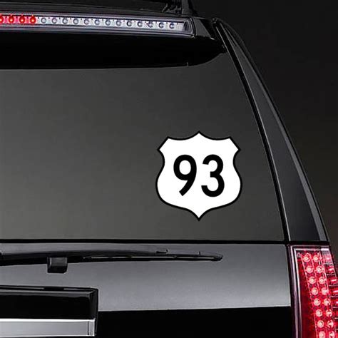 Highway 93 Sign Sticker