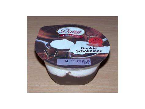 Danone Dany Sahne Dunkle Schokolade Testberichte bei yopi.de