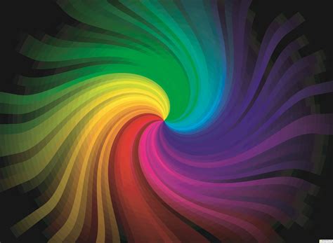 Colors Of The Rainbow Векторные клипарты текстурные фоны бекграунды