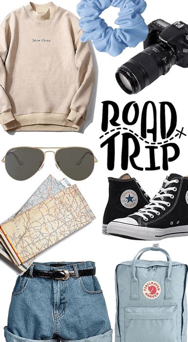 Road Tripping Outfit Shoplook Road Trip Outfit Day Trip Outfit