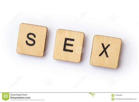 The Word Sex Stock Image Image Of Alphabet Date Header 120346891