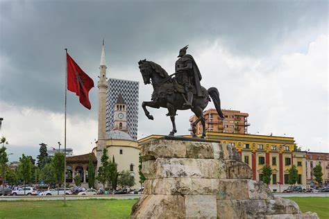 Tirana Albania Skanderbeg Square Photograph By Ken Welsh Pixels