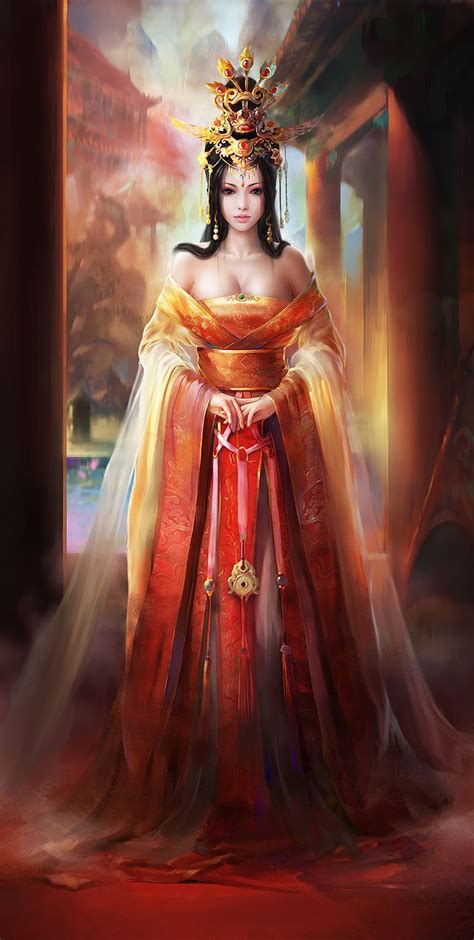 The Queen By Quan Shengwu Fantasy Queen 3d Fantasy Anime Art Fantasy