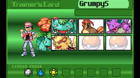 Standard red card (master card) and a target debit card, these options are included in the target red card. My Pokemon Fire Red History (Trainer Card) - YouTube