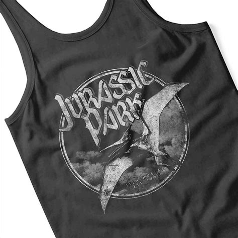 Jurassic Park Isla Nublar 1993 Pteranodon Womens Vest Fruugo Uk