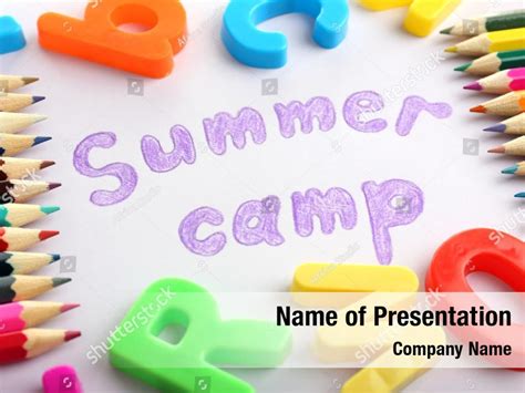 Summer Camp Powerpoint Template