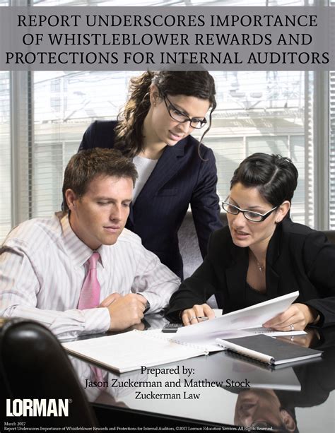 Report Underscores Importance Of Whistleblower Rewards And Protections For Internal Auditors