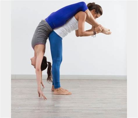 2 Person Yoga Poses Medium Yoga Challenge Poses For Two Hard