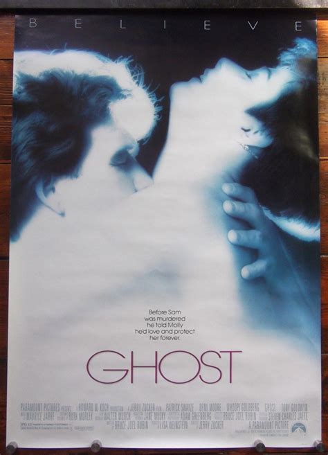 Original Movie Posters Movie Poster Demi Moore Patrick Swayze 90 1990