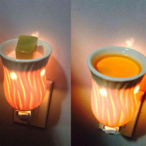 Willow Plug In Night Light Candle Warmer Scented Candles Aroma Beads