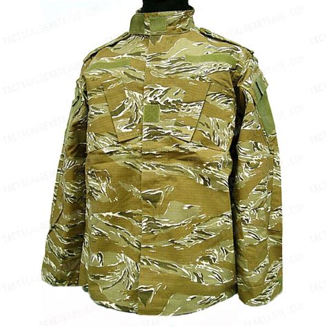 Us Army Desert Tiger Stripe Camo Bdu Uniform Set For