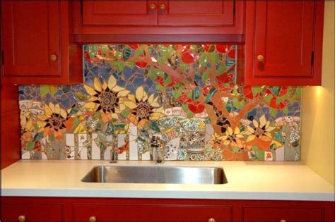 18 Gleaming Mosaic Kitchen Backsplash Designs Decoist