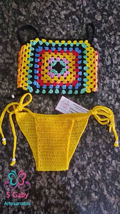 Biquini De Croche Infantil Elo7 Produtos Especiais