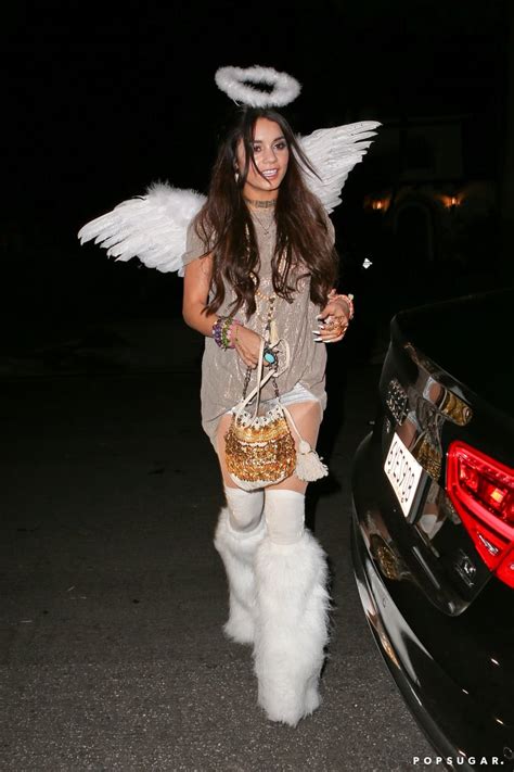 Vanessa Hudgens Dressed Up As An Angel In 2013 Vanessa Hudgenss