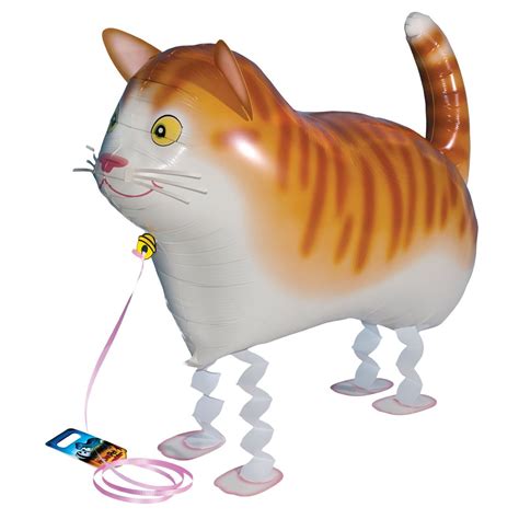 My Own Pet Balloons Cat Domestic Animal 10 Walkable Cat