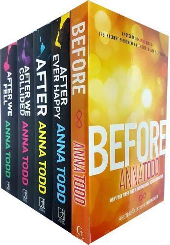 A young woman falls for a guy with a dark secret and the two embark on a rocky relationship. Anna Todd's The After Series 5 Books Set (After Ever Happy ...