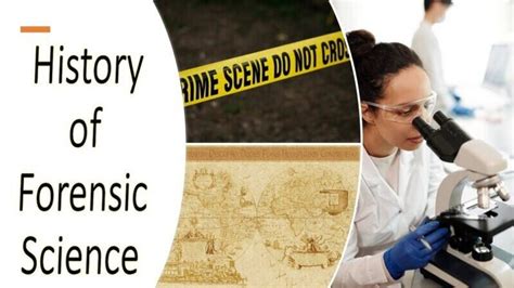 History Of Forensic Science Forensic Rashmi