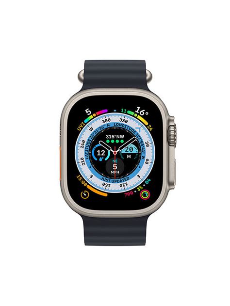 Apple Watch Ultra Gps Cellular 49mm Titanium Case With Midnight
