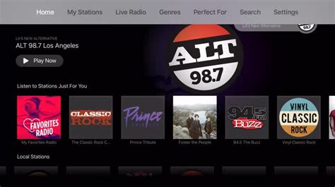 However my higher model 7120 cannot find the apple tv app. iHeartRadio - Free Music & Radio for Apple TV by ...