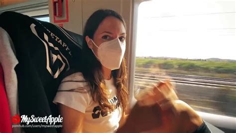 Pandemic Porn In A Train With Surprise Creampie Public Amateur Mysweetapple