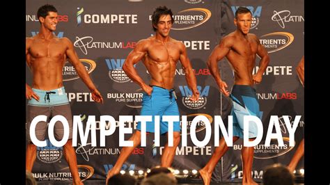 Natural Bodybuilding Competition Day Youtube