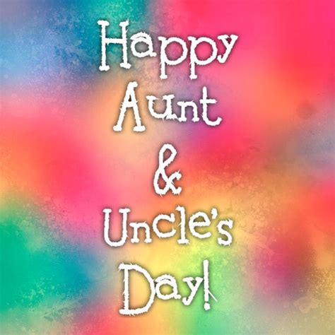 Happy Aunt And Uncles Day Uncles Day Thinking Of You Quotes National Aunt Day