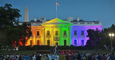 Obama Never Saw Rainbow Lit White House