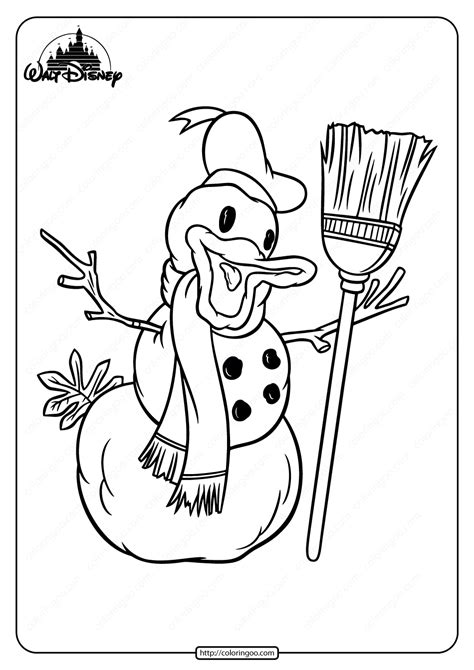 We found for you 15 pictures from the collection of donald duck coloring pdf! Printable Donald Duck a Snowman Coloring Page. #free # ...