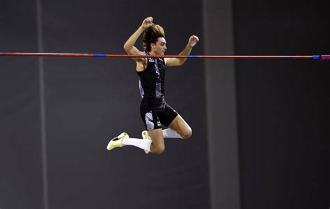 He may be in the early stages of his pole vault career, but armand mondo duplantis has already scaled the summit of his sport with two world record jumps. Swede Duplantis breaks world pole vault record again