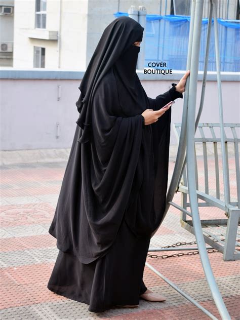 Black Khimar Hijab Ubicaciondepersonascdmxgobmx
