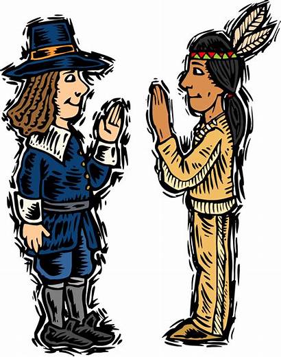 Native American Clip Clipart Americans Thanksgiving Humanities