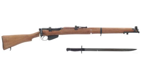 Lithgow Smle Mk Iii Bolt Action 22 Training Rifle With Bayonet Rock