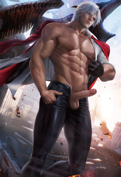 Rule 34 Bulge Dante Devil May Cry Male Male Only Nude Penis
