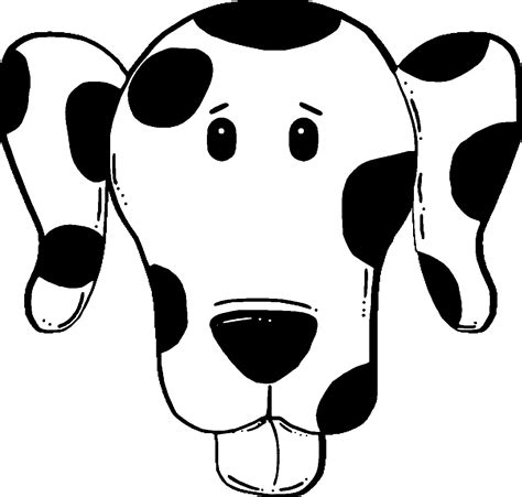 How to create a happy face coloring page? Dog Face Coloring Page - Coloring Home