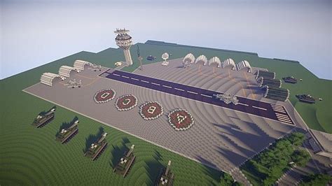 Small Air Force Base By Jackitmc Minecraft Project