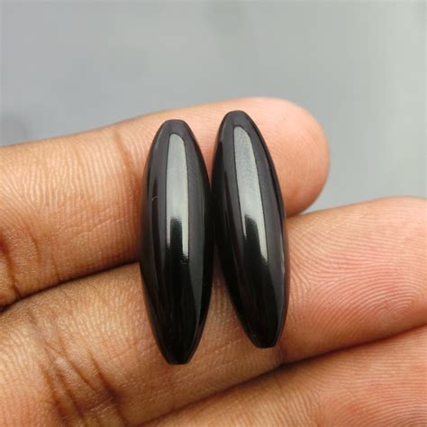 Black Onyx Gemstone Beads Black Onyx Briolettes Natural Black Etsy