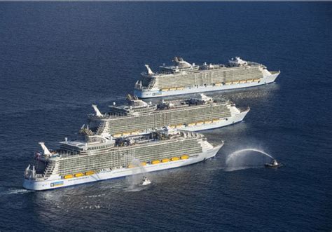 As of 2018, the oasis class ships were the largest passenger vessels ever in service, and allure is 50 millimetres (2.0 in) longer than her sister ship oasis of the seas. Harmony of the Seas Received her Name! — Aurora Cruises and Travel