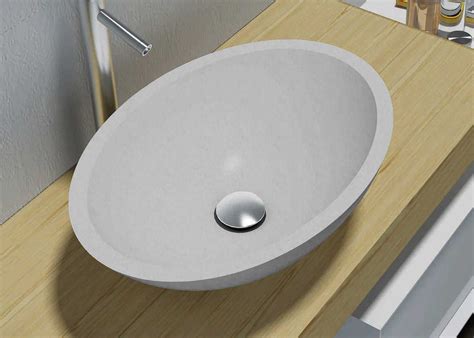 Pietra Bianca Pearl Pb3016 Terrazzo Basin Design Bathware