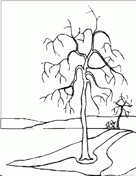 Landscape Coloring Pages
