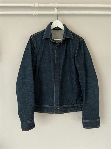 Dior Indigo Denim Jacket Grailed