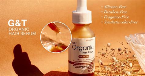 Find the right serum for your hair. "G&T Organic Hair Serum" เซรั่มลดผมร่วง สูตรออร์แกนิค เร่ง ...