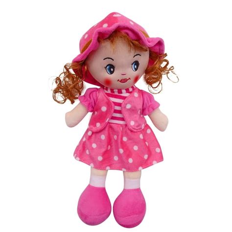 Soft Rag Doll For Girls 14 Inch Plush Kids Toy
